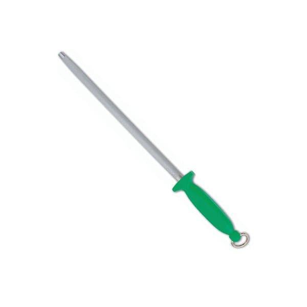 Arcos 278511 30 cm Stainless Steel Universal Sharpening Steel, Nylon Handle Color Green - thehorecastore