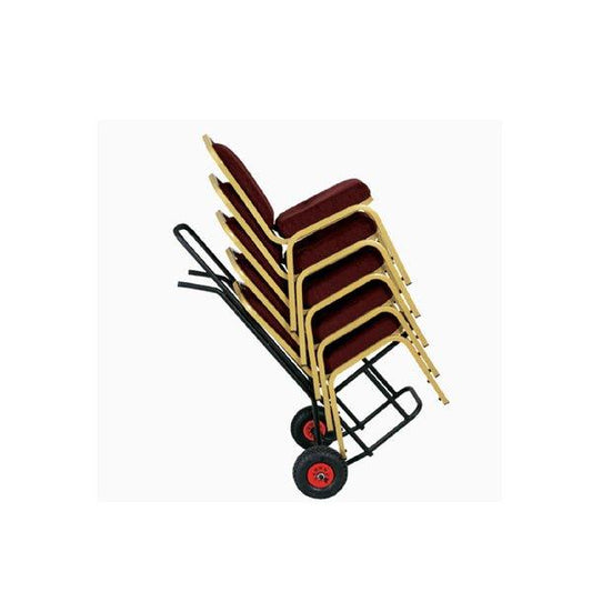 Heavy Duty Chair Trolley With Straps For Secured Chair Transportation - thehorecastore