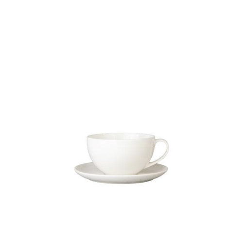 Furtino England Finesse 9.5oz/28cl White Round Porcelain Cappucino Cup