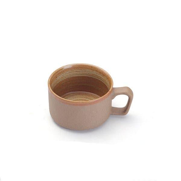 Furtino England Desert 7.5oz/22cl Round Porcelain Cup 6/Case - thehorecastore