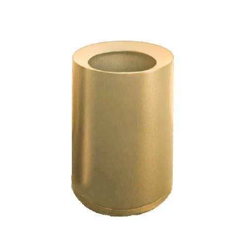 Roomwell Metal Cello Bedroom Bin 9 Liters, Color Gold - thehorecastore