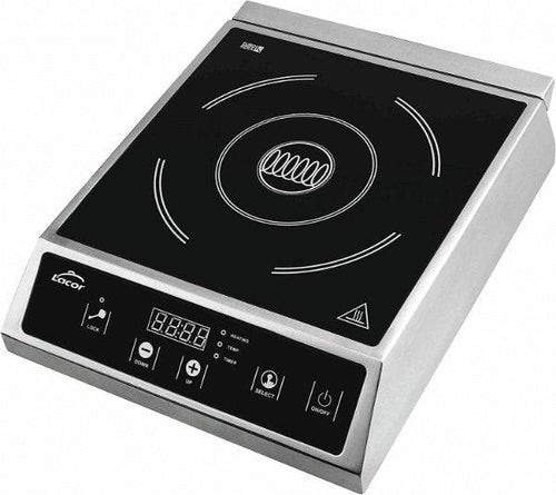 Lacor 69337 Smart Table Top Single Induction Cooktop Range 2700W, Color Black