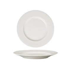 Furtino England Finesse 9"/23cm White Round Porcelain Plate 6/Case